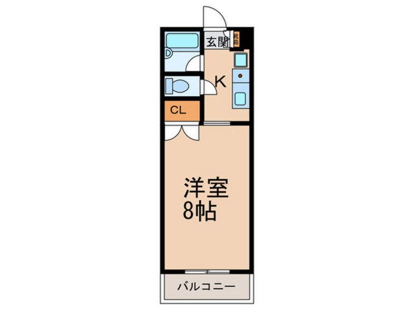 間取図 ペルルアロ那の川