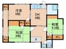 中の原戸建 3DKの間取り