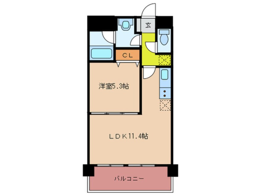 間取図 ＣＯＮＳＯＮＡＮＣＥ　ＳＮＧ