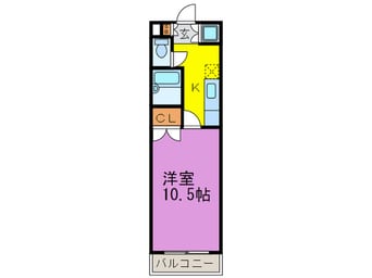 間取図 シャルム井尻