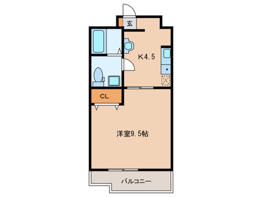 間取図 スリーアイランド今宿