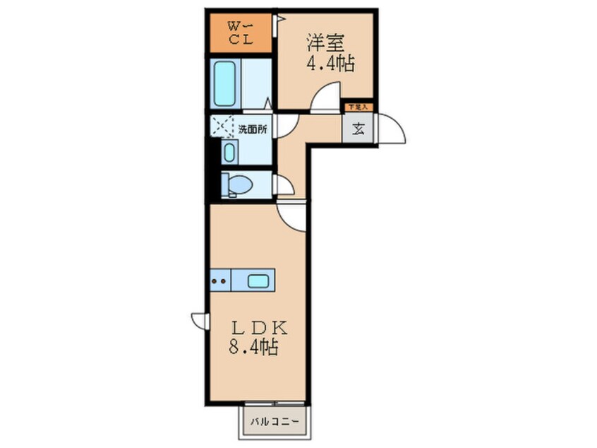 間取図 月の中