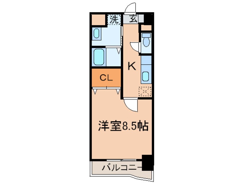 間取図 グランド・コスモ