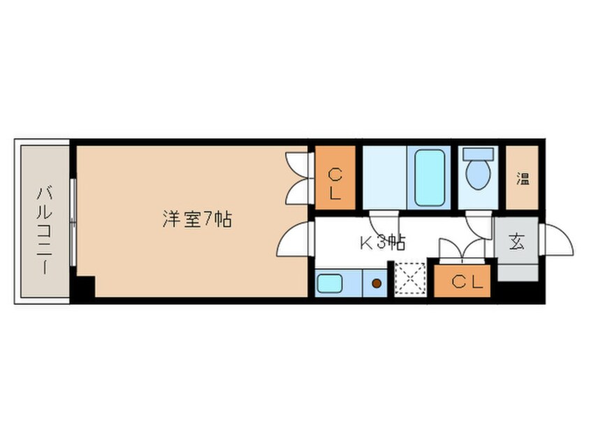 間取図 クリテリオン福岡