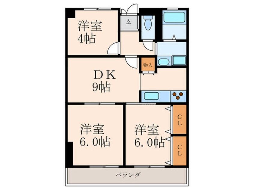 間取図 アーバンライフＳＯＭＡ