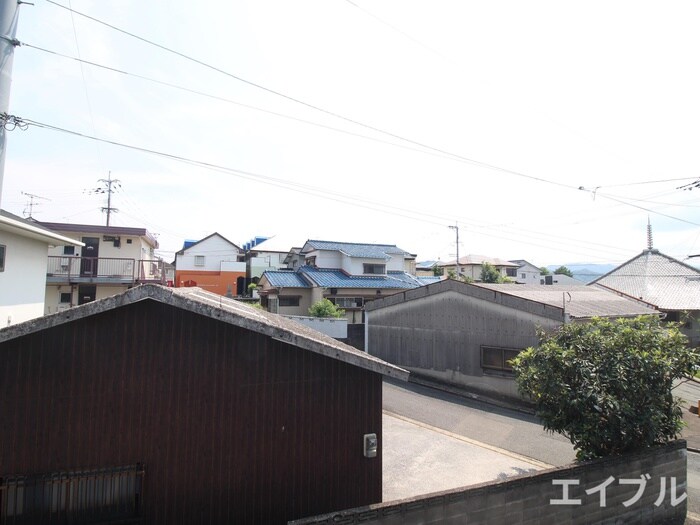 室内からの展望 桜ハイツ