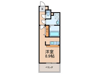 間取図 ボンシャンスM　Ⅱ