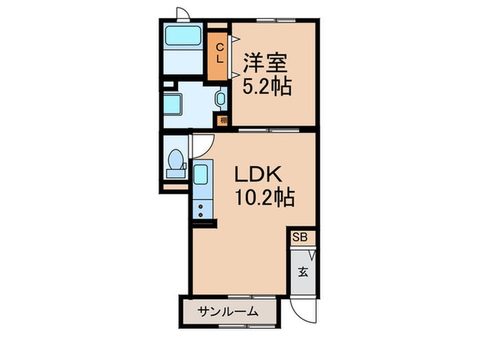 間取り図 ウメミツハウス2