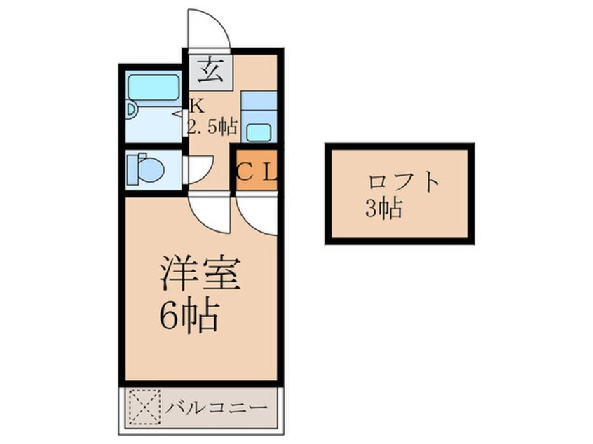 間取図 モーリックス立岩