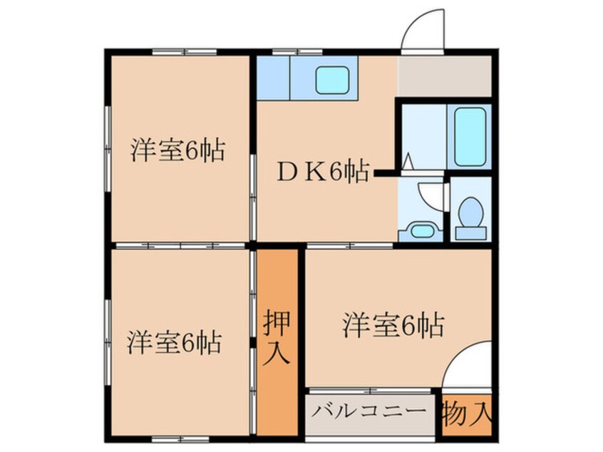 間取図 ニューハイツヒロ