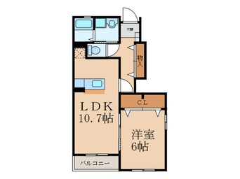 間取図 アバンツァ－トカ－サＣ棟