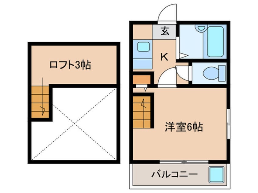 間取図 エヌ・ヴィレッジ