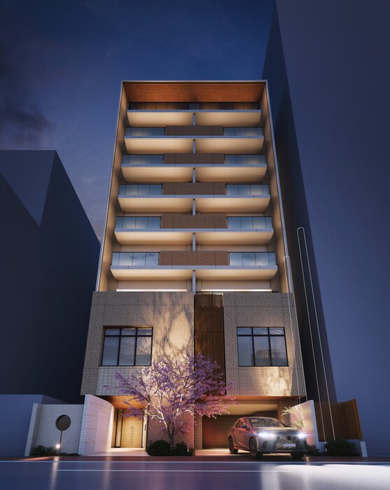 完成予想図 TONOクリスタル上人橋