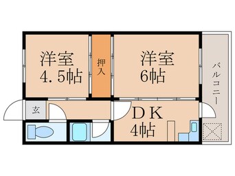 間取図 三六アパ－ト