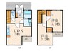 ナーセリーＭ 2LDKの間取り