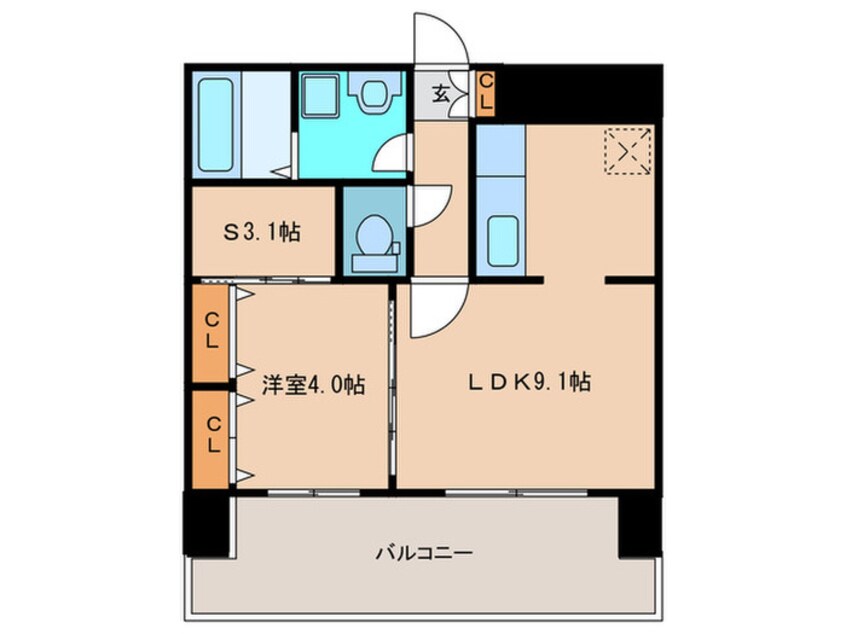 間取図 ロイヤルステージ吉塚