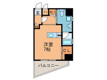 間取図 プライムアーバン薬院南