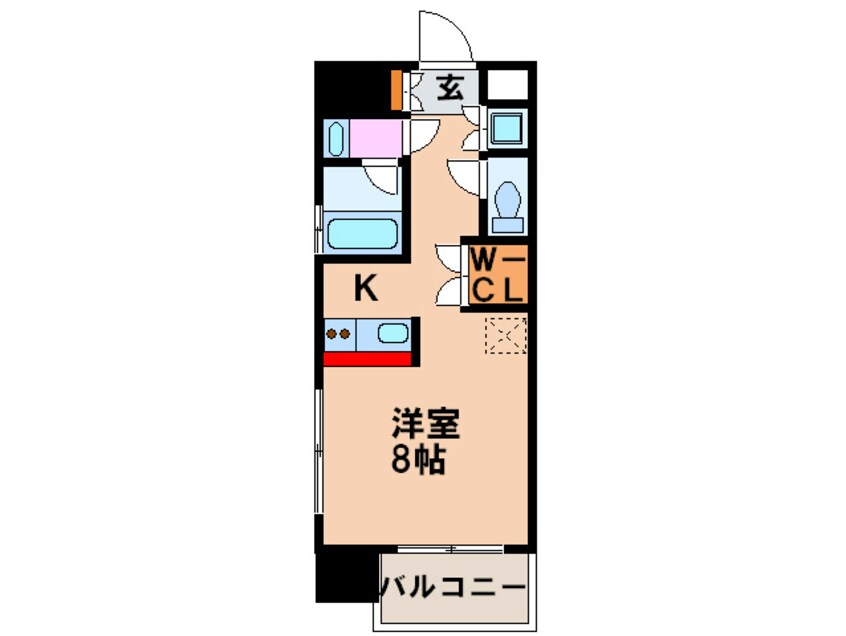 間取図 プライムアーバン薬院南