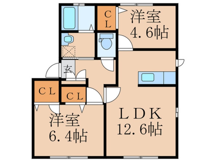間取図 スペリオール Ｄ