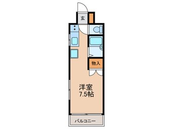 間取図 Ｍハウス鴨池Ⅱ