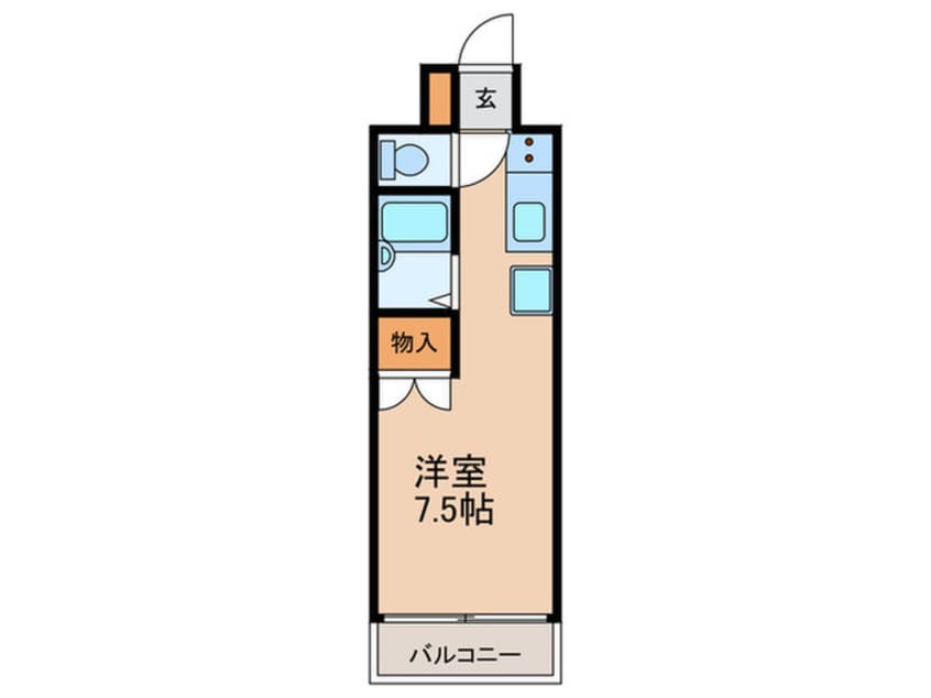 間取図 Ｍハウス鴨池Ⅱ