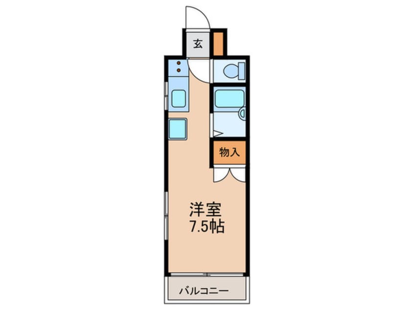 間取図 Ｍハウス鴨池Ⅱ