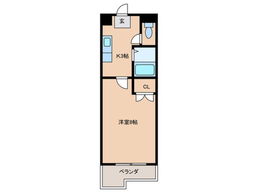 間取図 ルネッサンスＴＯＥＩ守恒