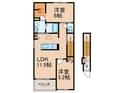 リヴェール恋町Ⅱの間取図
