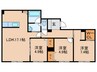 シャーメゾン優蒼 3LDKの間取り