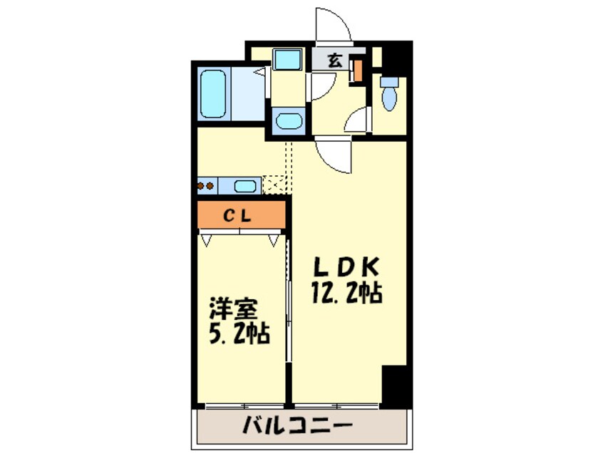 間取図 グロワール高宮