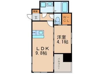 間取図 Ｃｏｃｃｉｎｅｌｌｅ