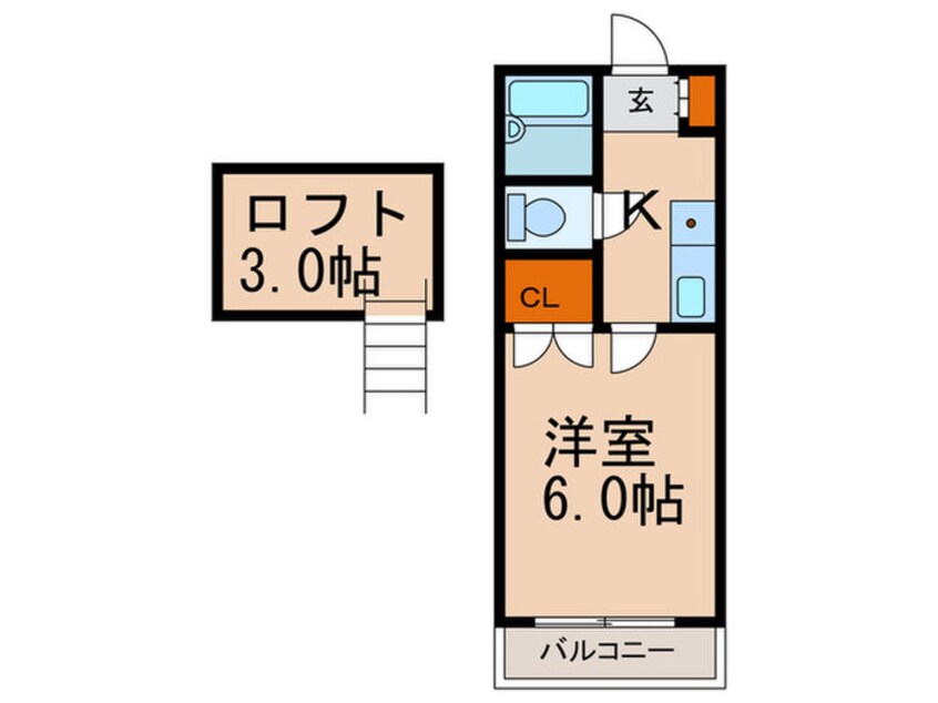 間取図 シティハウス名子