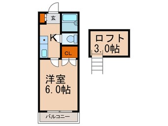 間取図 シティハウス名子