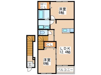 間取図 セイバリ－ＵＡ