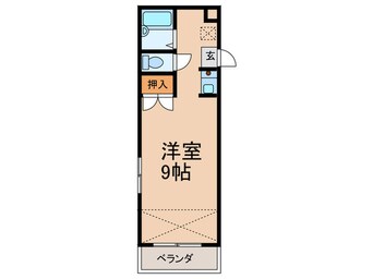 間取図 ルート浦園ⅡＡ