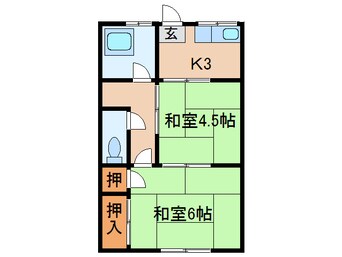 間取図 藤崎アパート