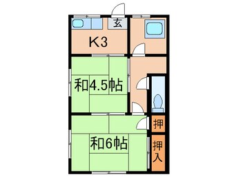 間取図 藤崎アパート