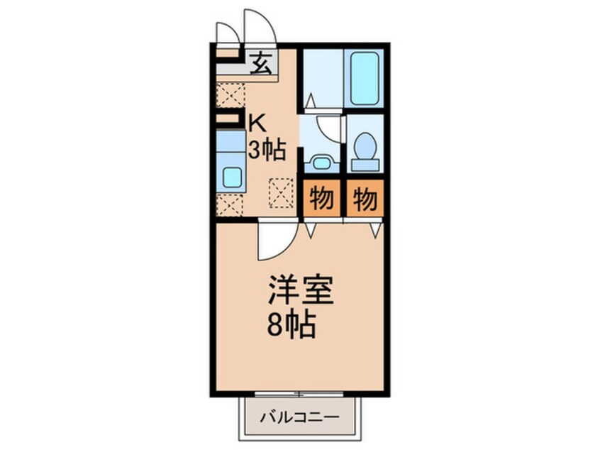 間取図 マーサジュネスⅡ