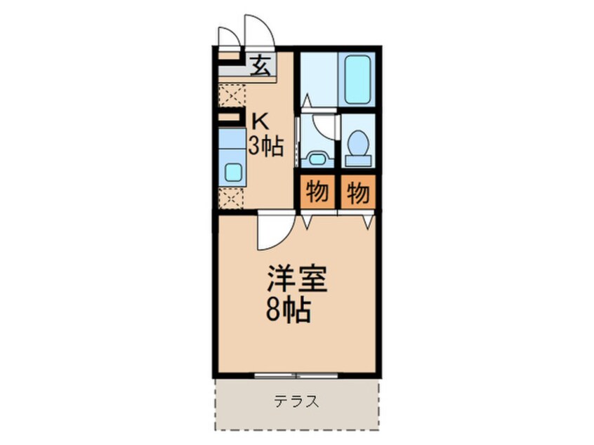 間取図 マーサジュネスⅡ