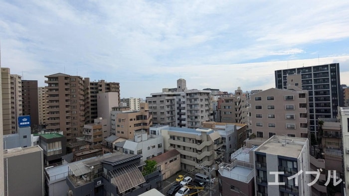 室内からの展望 ノヴェル堀江町