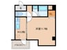 BLUE　STAR 1Kの間取り