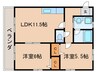 ＳＵＮ ＹＥＳ岡垣 2LDKの間取り