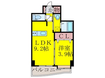 間取図 ＫＲＩＳＫＡＲ高宮