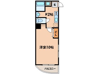 間取図 プレシャス天神南