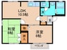 フレグランス高須南A 2LDKの間取り