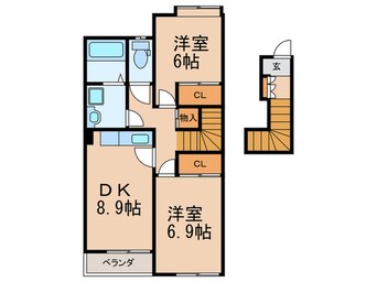 間取図 セレ－ノ