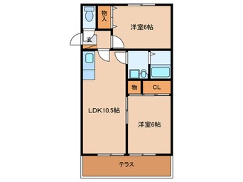 間取図 ハミング別府