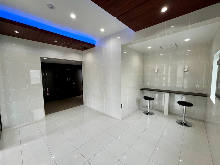 エントランス部分 ｺﾝﾀﾞｸﾄﾚｼﾞﾃﾞﾝｽHANAMINOSATO