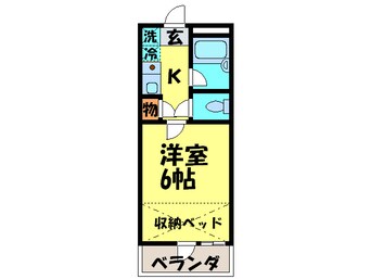 間取図 アルシュ折尾