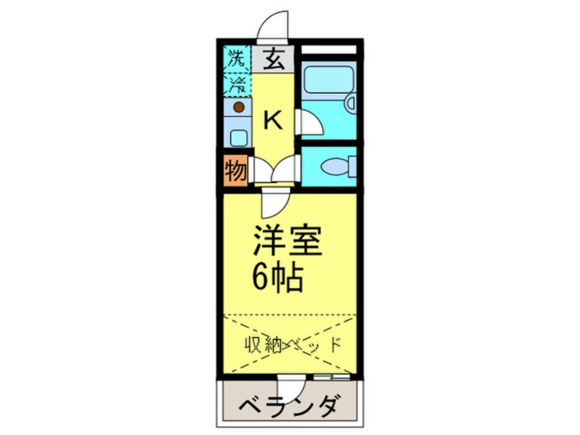 間取図 アルシュ折尾